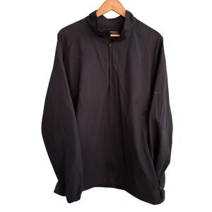 Nike Golf Black 1/4 Zip Lightweight Windbreaker Jacket Men’s XXL